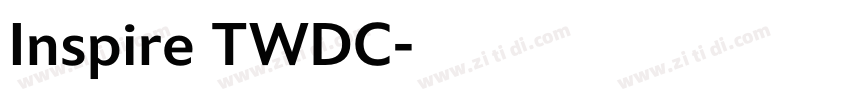 Inspire TWDC字体转换